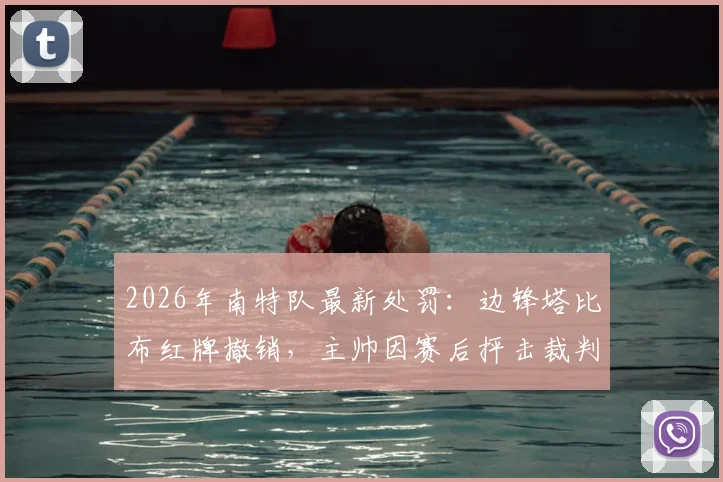 2026年南特队最新处罚:边锋塔比布红牌撤销,主帅因赛后抨击裁判被禁赛四场